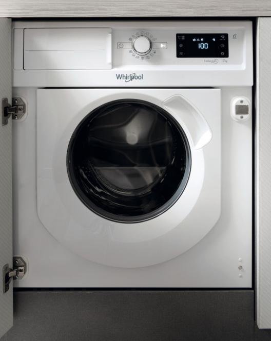 Įmontuojama skalbimo mašina Whirlpool BI WMWG 71483E EU N, 7 kg - 1