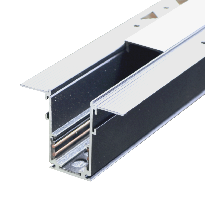 Užglaistomas bėgelis magnetinės sistemos VESTALIGHT VESTA1061M, 48V, 5,6x4,4x200cm-0