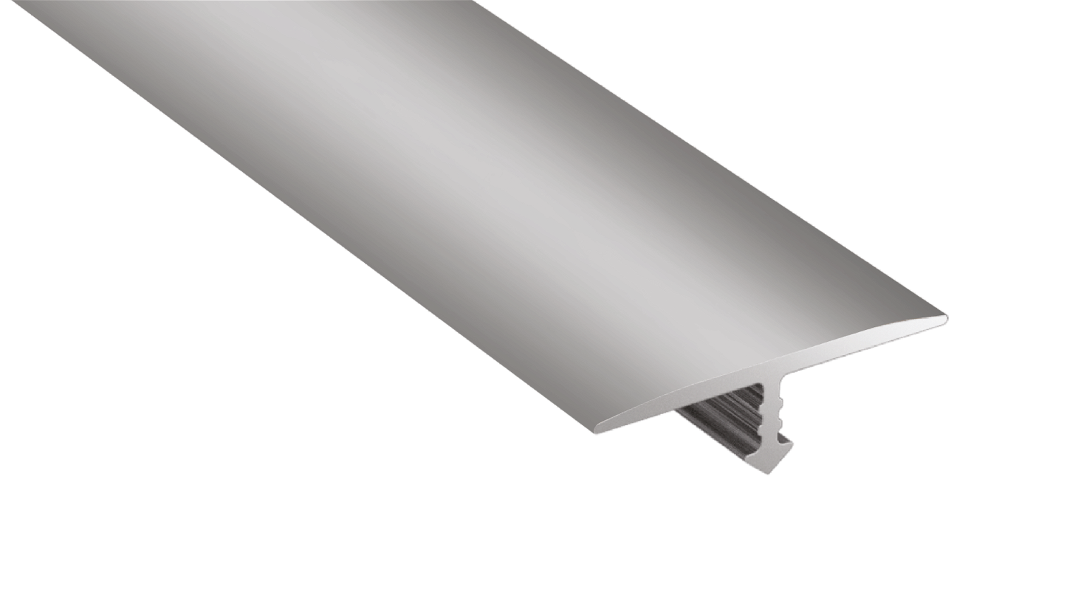 Universali aliumininė grindų juostelė CS22 A1, SILVER spl., 22 mm pločio, 186 cm ilgio - 1