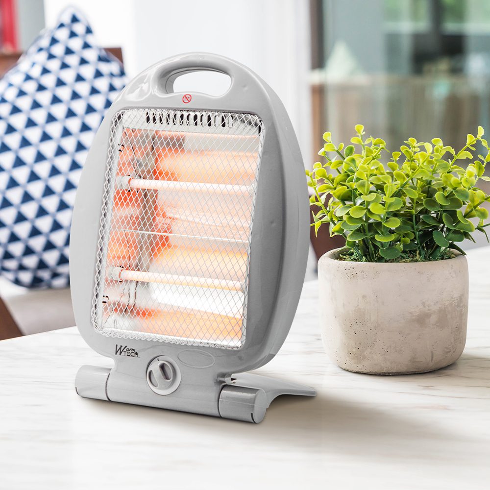 Kompaktiškas elektrinis šildytuvas su 2 kaitinimo lygiais, 800 W - 4
