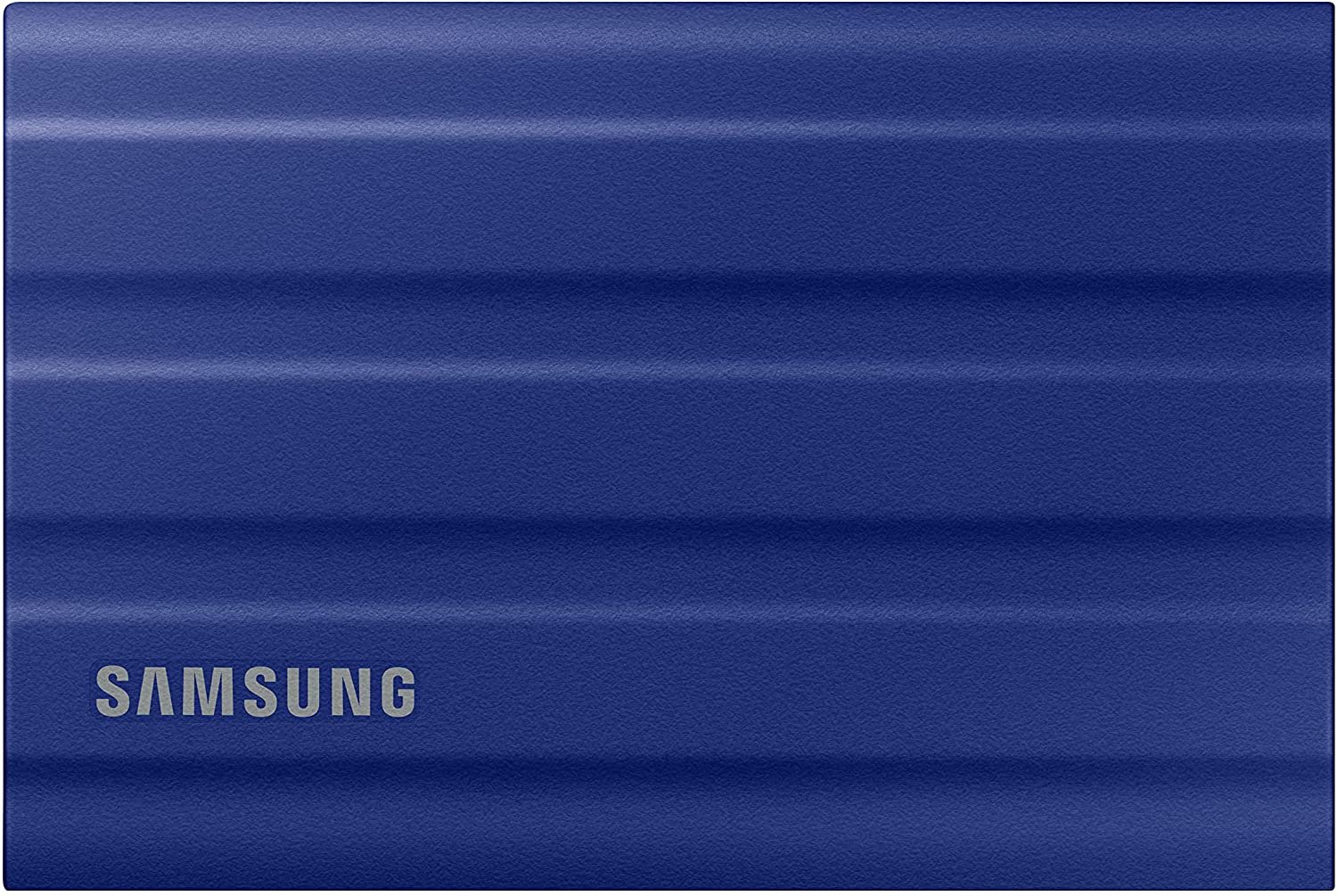 Kietasis diskas Samsung T7 Shield, SSD, 1 TB, mėlyna
