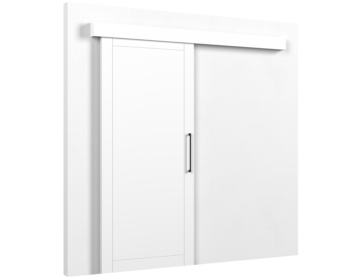 Stumdomos durys Charlise 90 x 204 cm, balta - 3