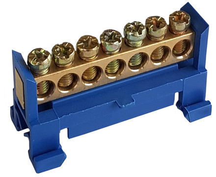 Gnybtas 7x16 mm² (mėlynas)-0
