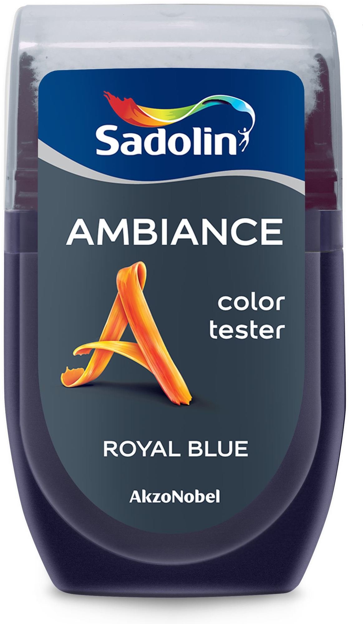 sp. testeris SADOLIN AMBIANCE ROYAL BLUE, visiškai matiniai, 30 ml