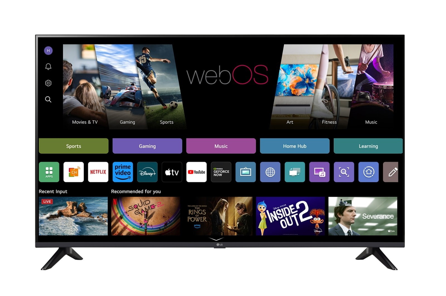 Televizorius LG 65UA73003LA 65" - 5