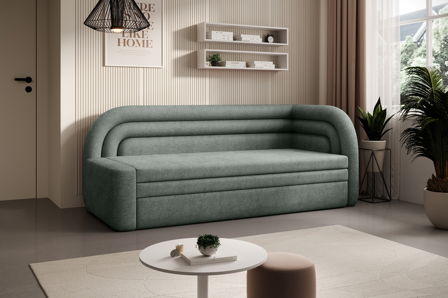 Sofa Fabillo D, žalia - 4