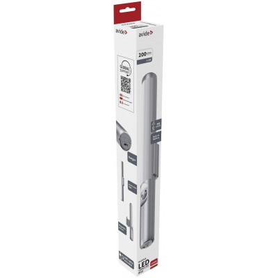Pakraunamas žibintas AVIDE, IP20, 2,5W, 3000K, 200lm, su judesio davikliu, pakraunamas USB, baltos sp-1