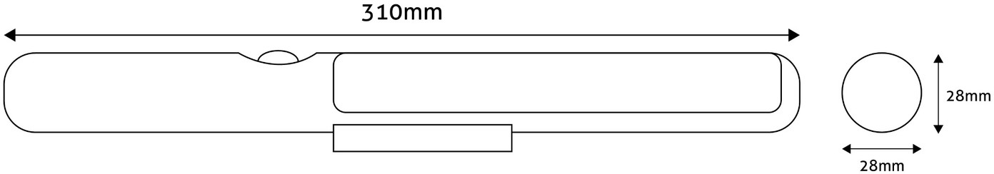 Pakraunamas žibintas AVIDE, IP20, 2,5W, 3000K, 200lm, su judesio davikliu, pakraunamas USB, baltos sp - 5