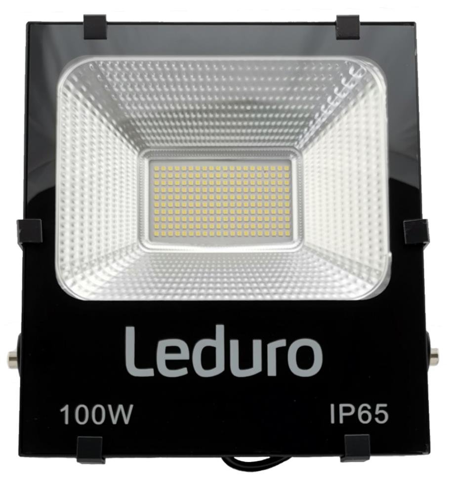 LED prožektorius 100 W, juodas
