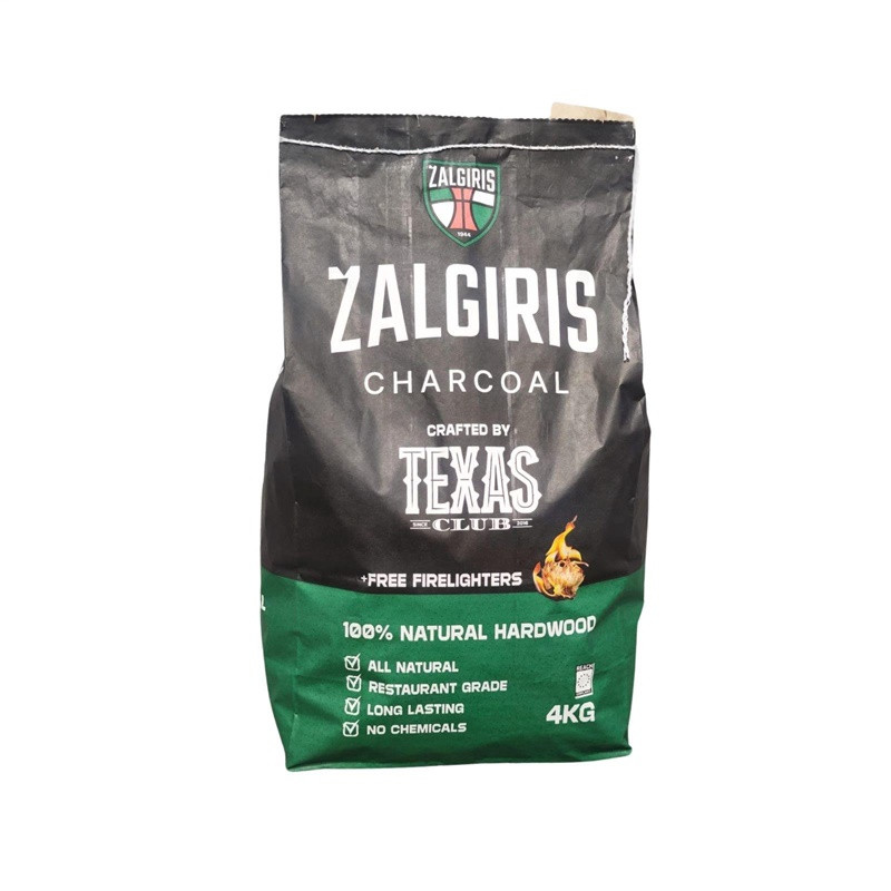 Medžio anglys TEXAS CLUB x Žalgiris, 4 kg-0