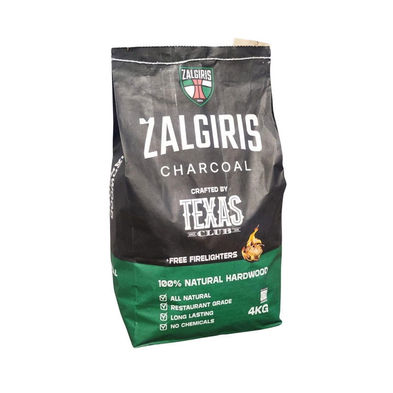 Medžio anglys TEXAS CLUB x Žalgiris, 4 kg-1
