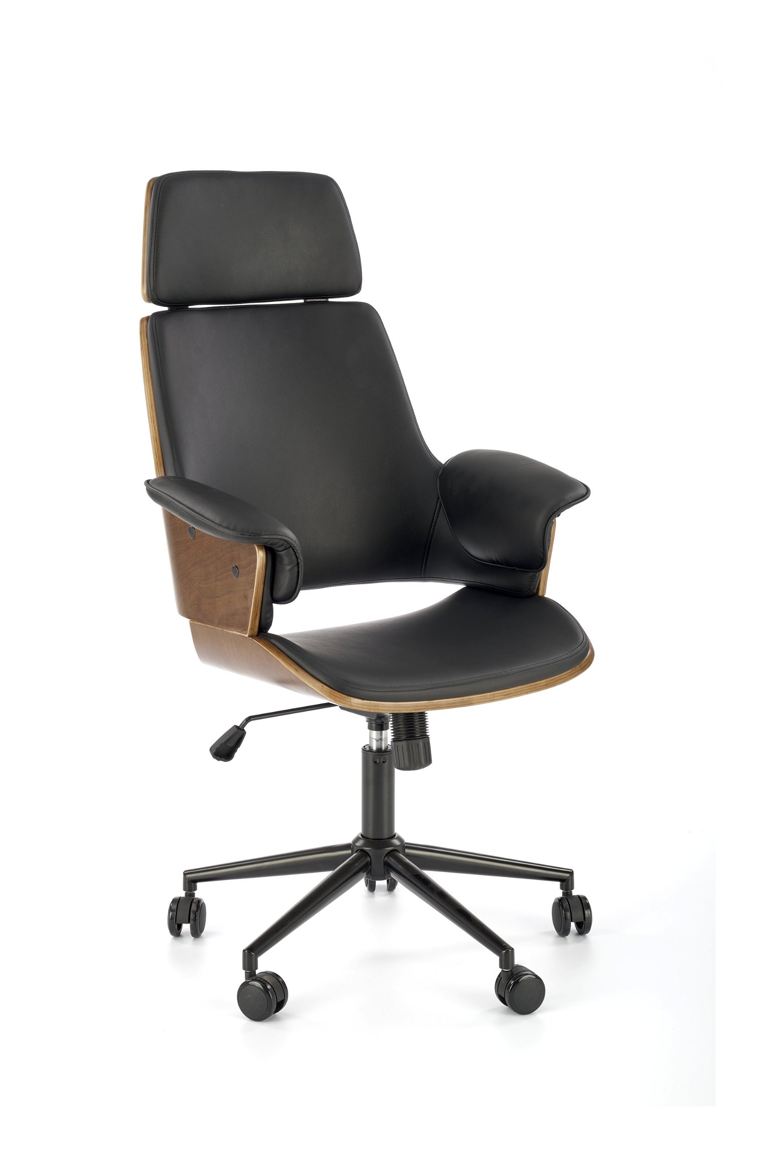 Biuro kėdė WEBER, juoda/ruda