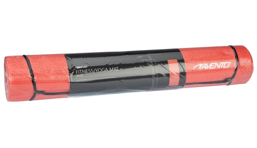 Kilimėlis jogai AVENTO 42MB, rožinės sp., 173x61x0,4 cm-1