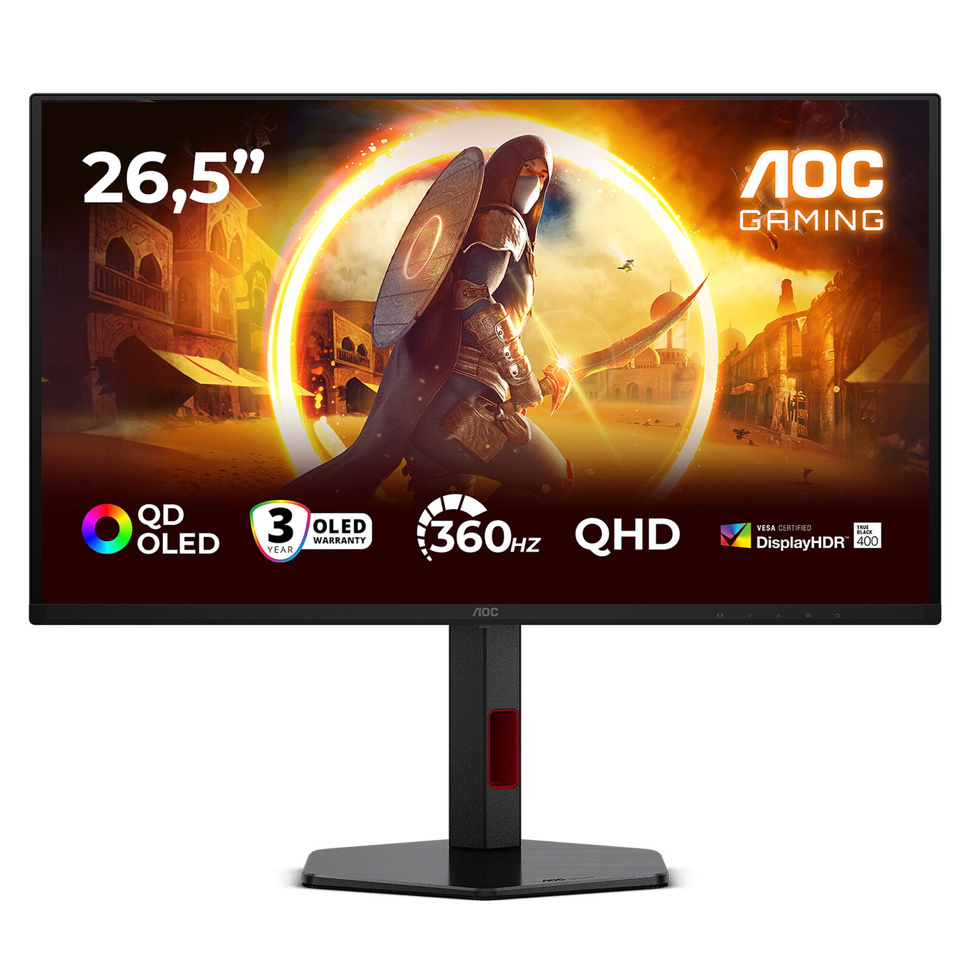 Monitorius AOC Q27G4SDR, 26.5", 0.03 ms-0