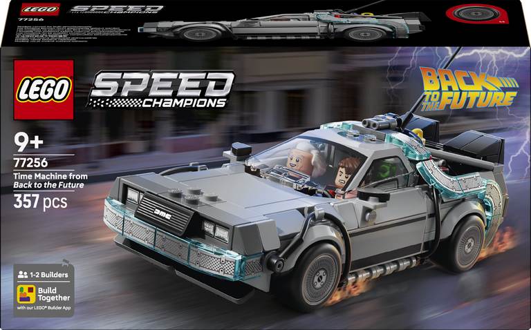 Konstruktorius LEGO Speed Champions Time Machine from Back to the Future-0
