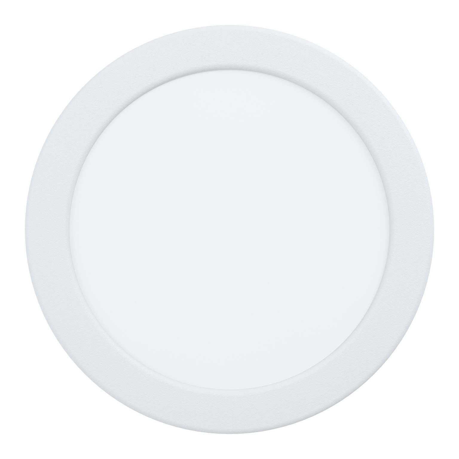 Išmani įleidžiama LED panelė EGLO FUEVA 6-Z, IP44 9,5W RGB+TW, 1150lm, baltos sp, Ø16,8cm,APP-0
