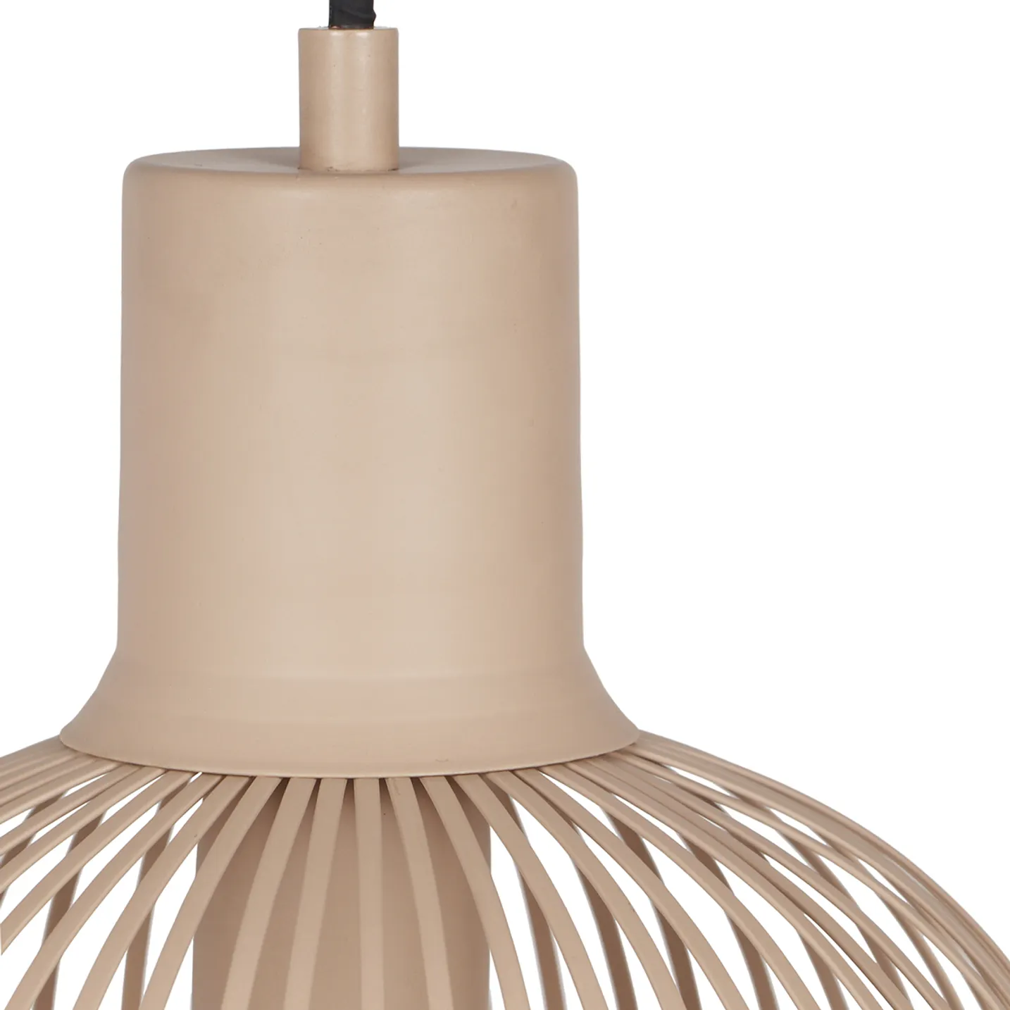 Pakabinamas šviestuvas TRIO GILA, 1 x E27, max 10W, IP20, smėlio sp, ø23 x 150 cm-1