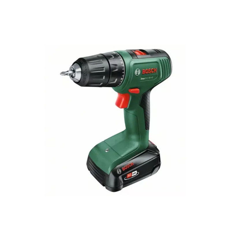 Akumuliatorinis suktuvas-gręžtuvas BOSCH EasyDrill 18V-40, 18 V, 2,0 Ah Li-ion, 40 Nm-1