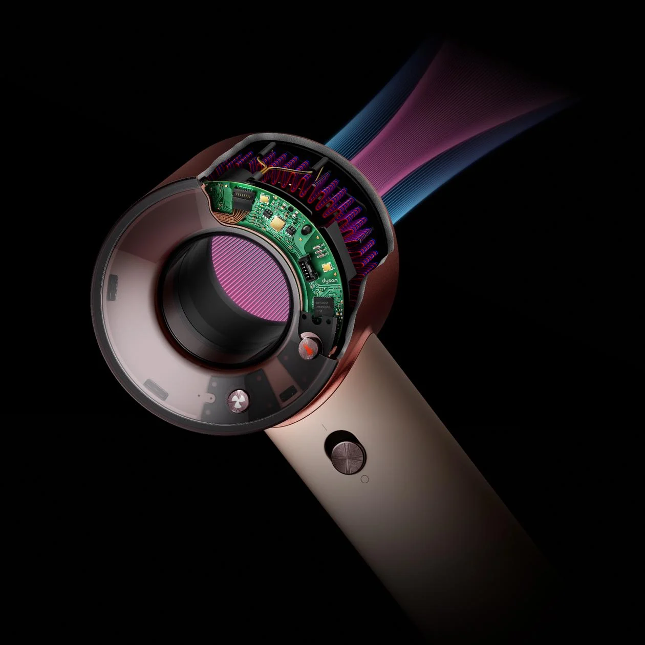 Plaukų džiovintuvas DYSON HD19 SUPERSONIC, rožinės sp. - 3