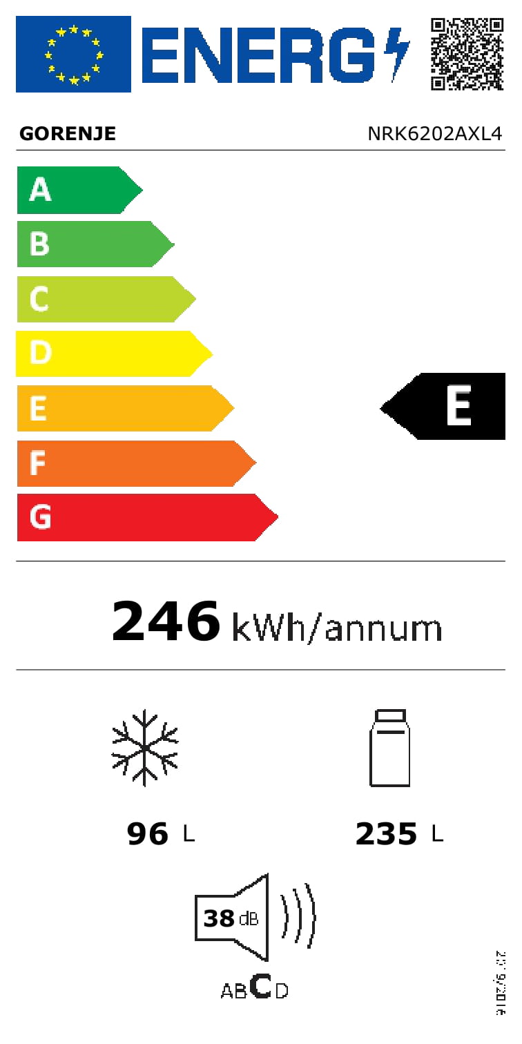 Šaldytuvas Gorenje NRK6202AXL4 - 8