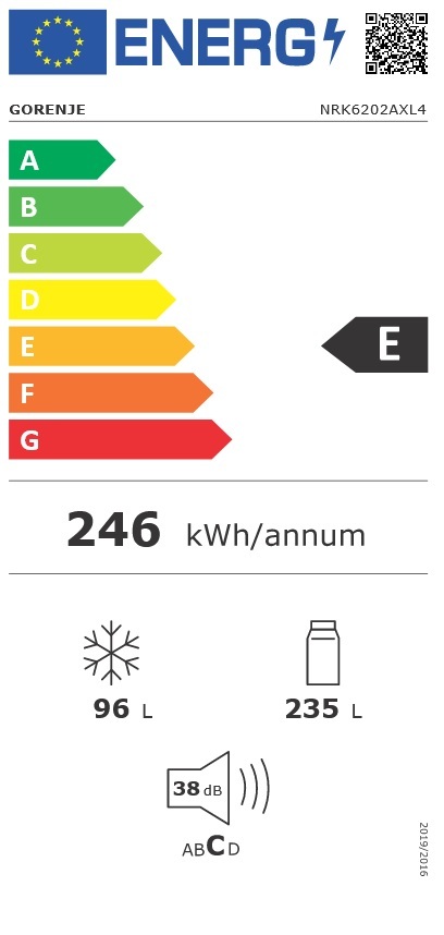 Šaldytuvas Gorenje NRK6202AXL4 - 7