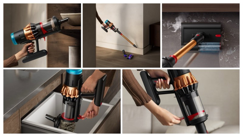 Drėgnojo ir sauso valymo siurblys „Dyson V16 Piston Animal Submarine™, juodos/vario spalvos - 5