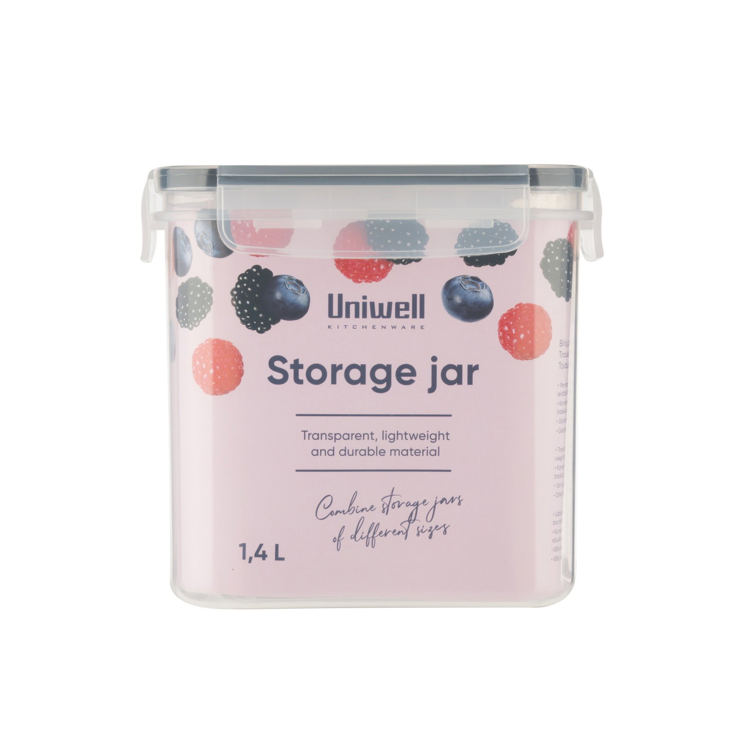 Birių produktų indas ILAJA BASIC, 1,4L-0