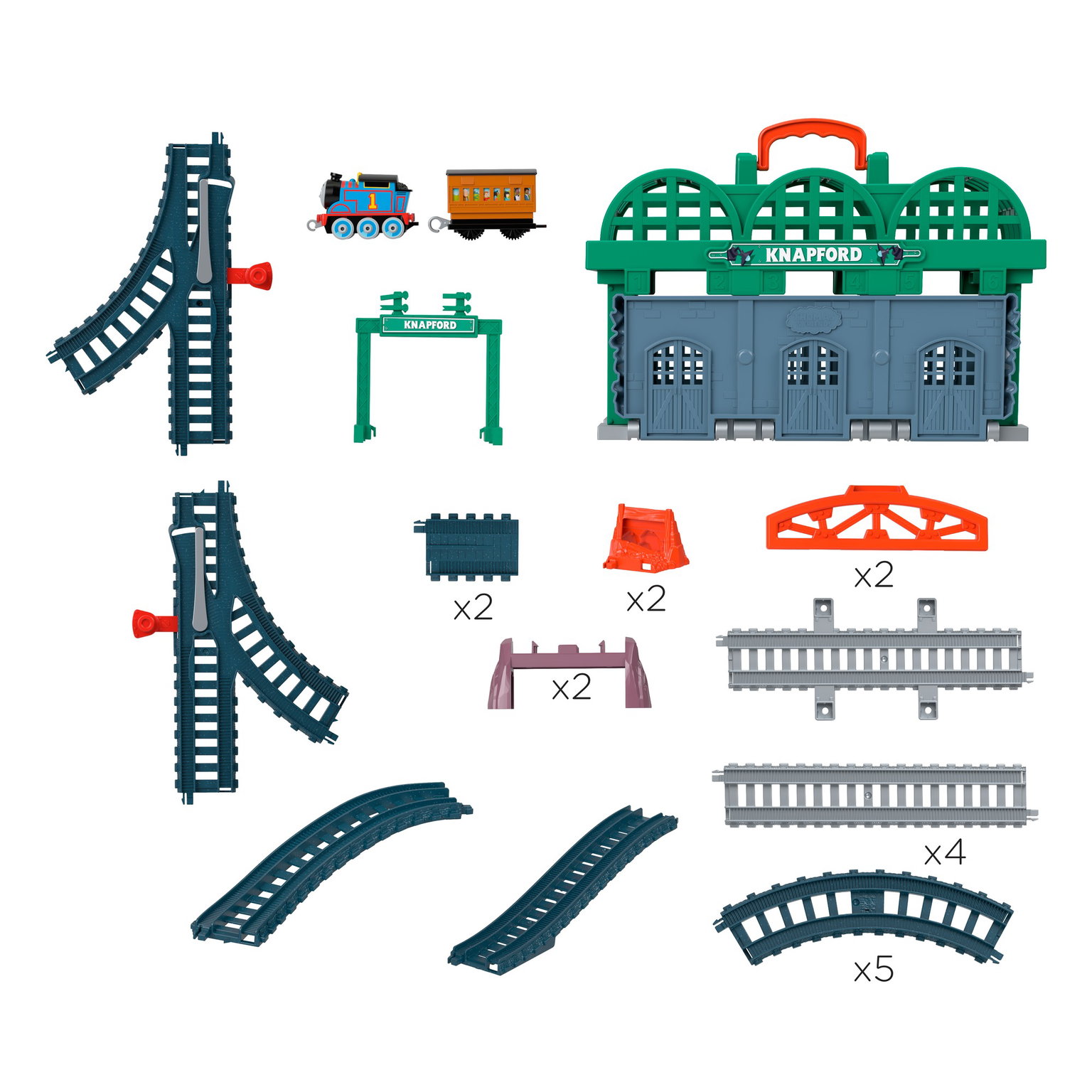 Thomas and Friends rinkinys Knapfordo stotis 2022 - 4