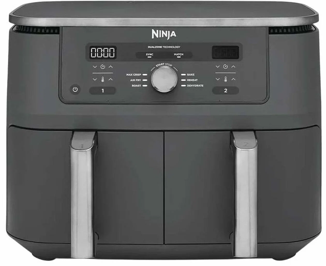 Karšto oro gruzdintuvė NINJA Foodi MAX Dual Zone DZ400EU, 9,5 l-0