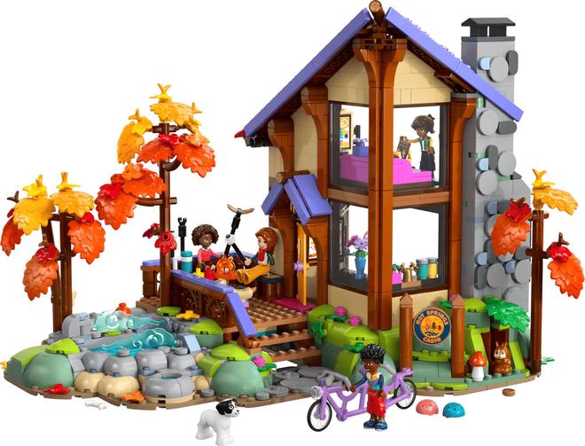 Konstruktorius LEGO Cozy Fall Forest Cabin 42705 - 2