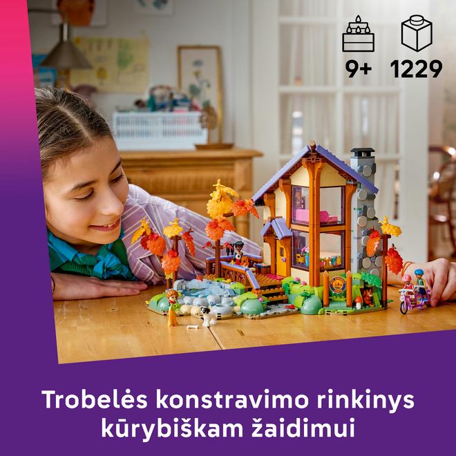 Konstruktorius LEGO Cozy Fall Forest Cabin 42705 - 3