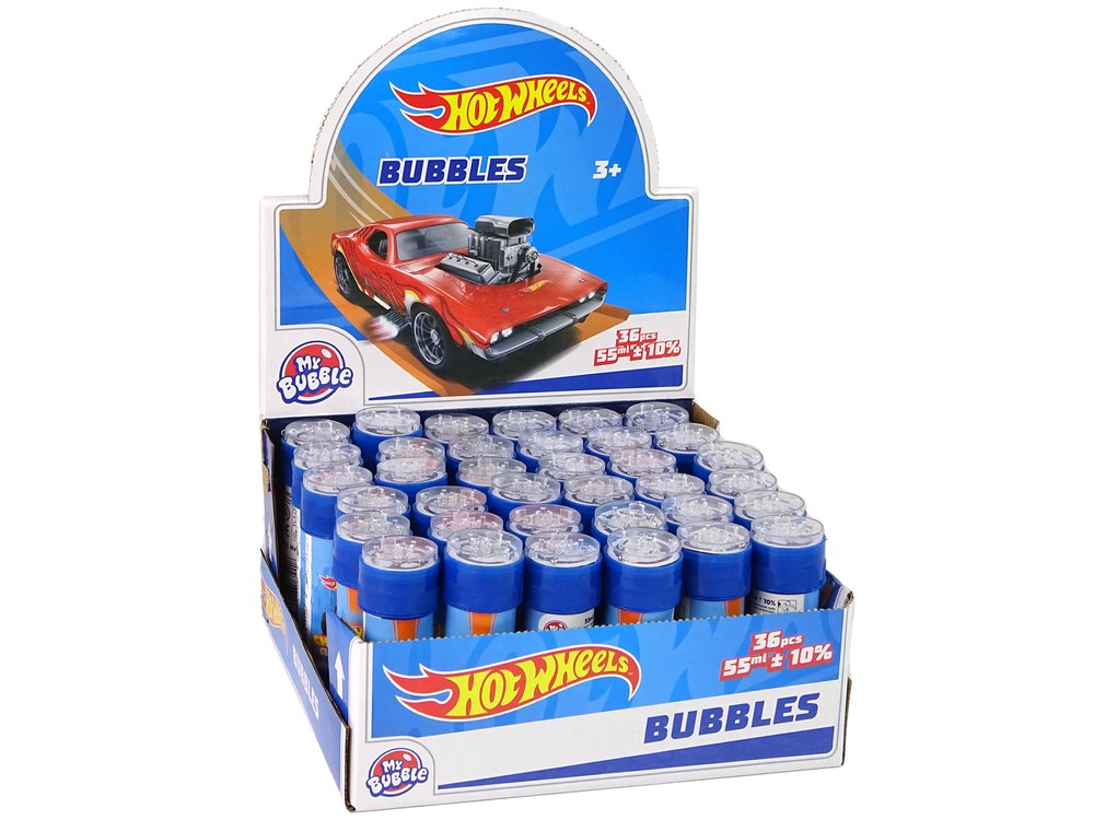 Muilo burbulai "Hot Wheels", 55 ml (1 vnt.) - 7