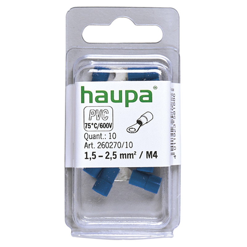 Antgalis laidų sujungimui HAUPA, 1,5-2,5mm M4-0