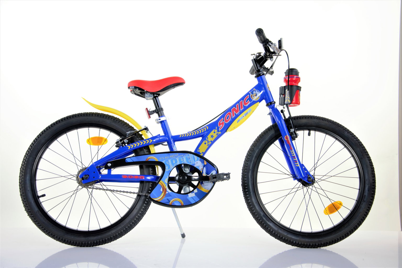 Vaikiškas dviratis Dino Bikes Sonic, 20'', mėlynas-0