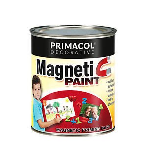 Magnetiniai dažai PRIMACOL MAGNETI PAINT, pilkos sp., 0,75 l