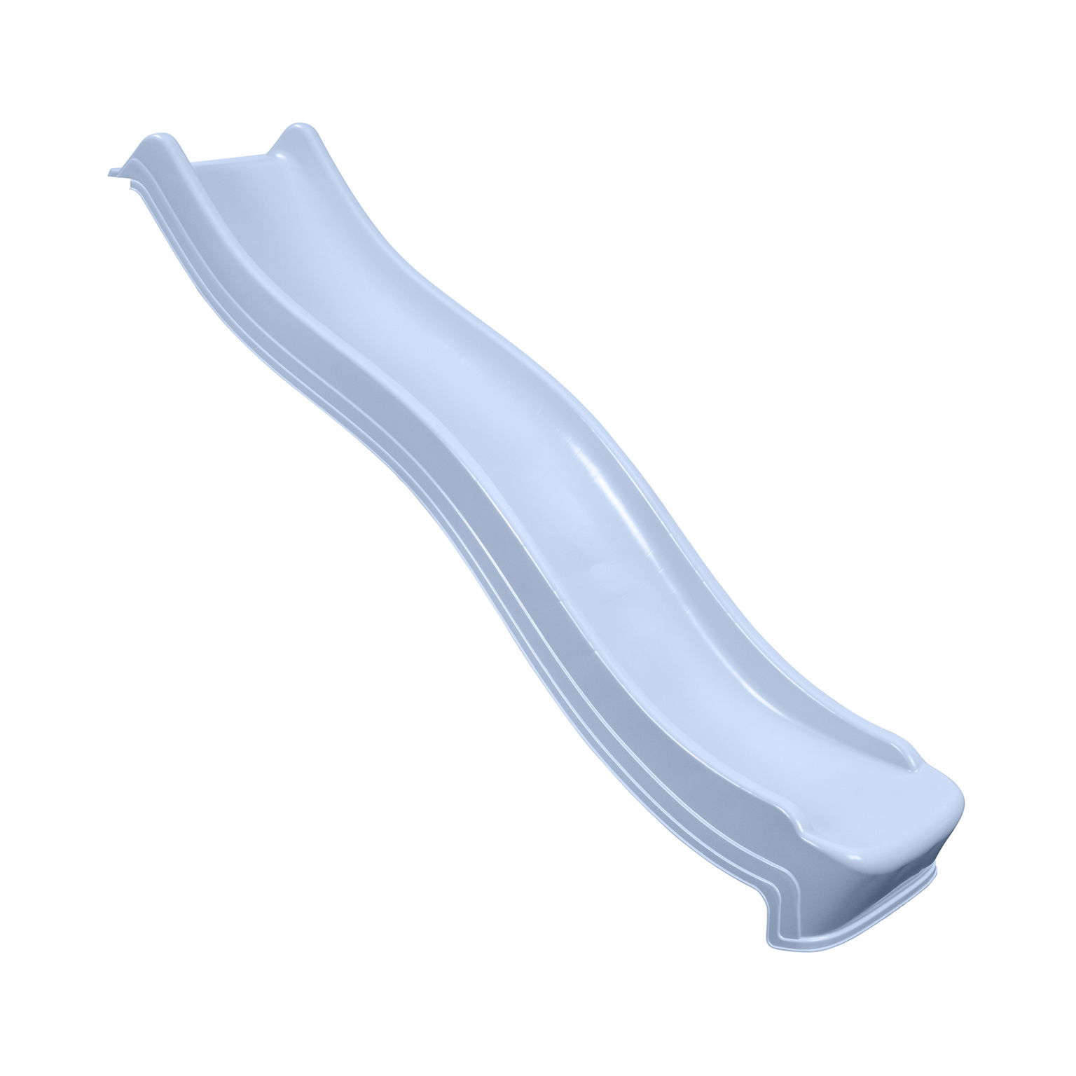 Pastelinė mėlyna čiuožykla 220 cm-0