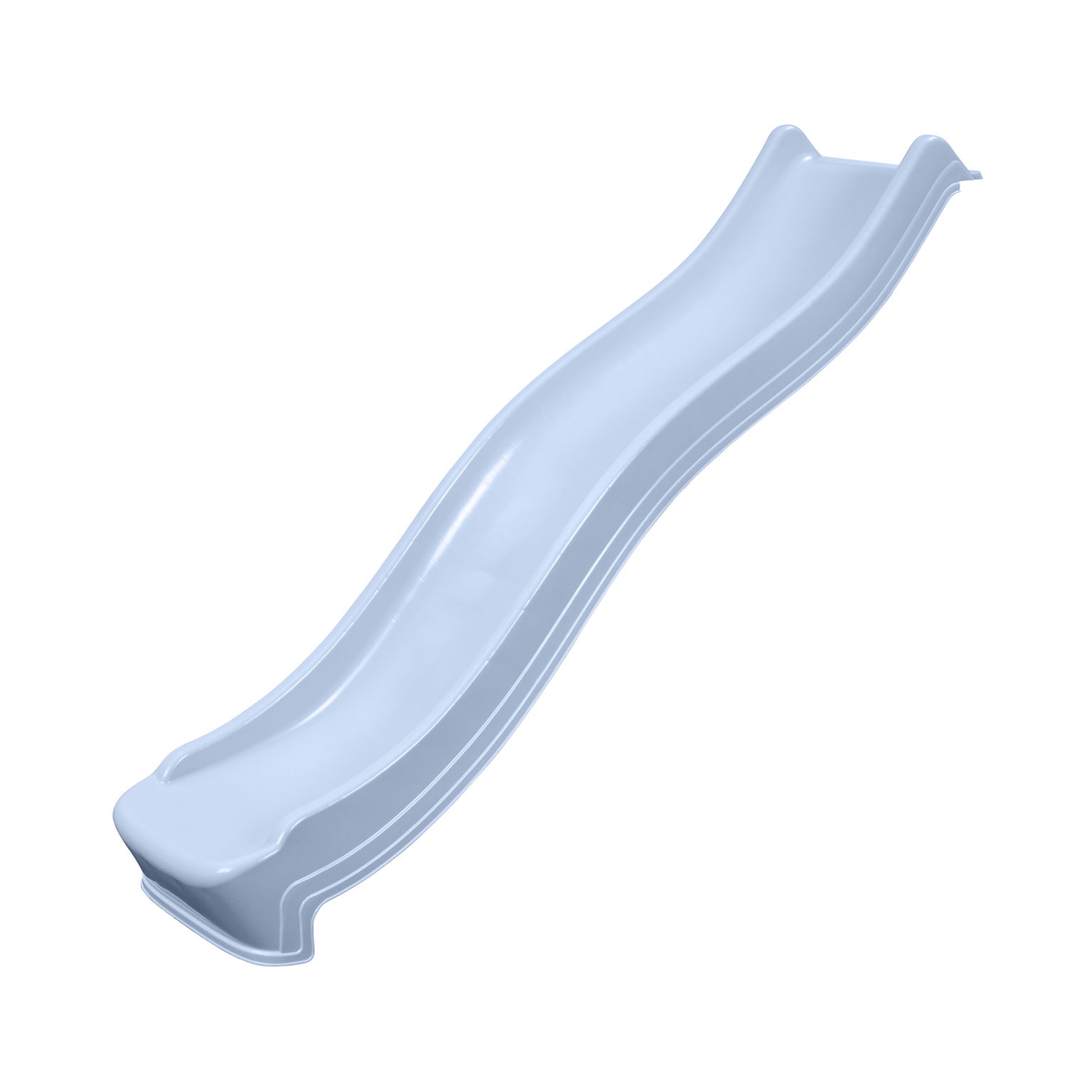 Pastelinė mėlyna čiuožykla 220 cm-1