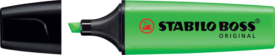 Teksto žymeklis BOSS, žalia-1