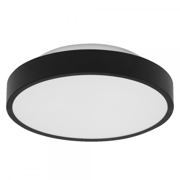 Išmanusis lubinis LED šviestuvas OSRAM WIFI ORBIS BACKLIGHT, 28W 3000-6500K+RGB 2400lm juodasØ35cm