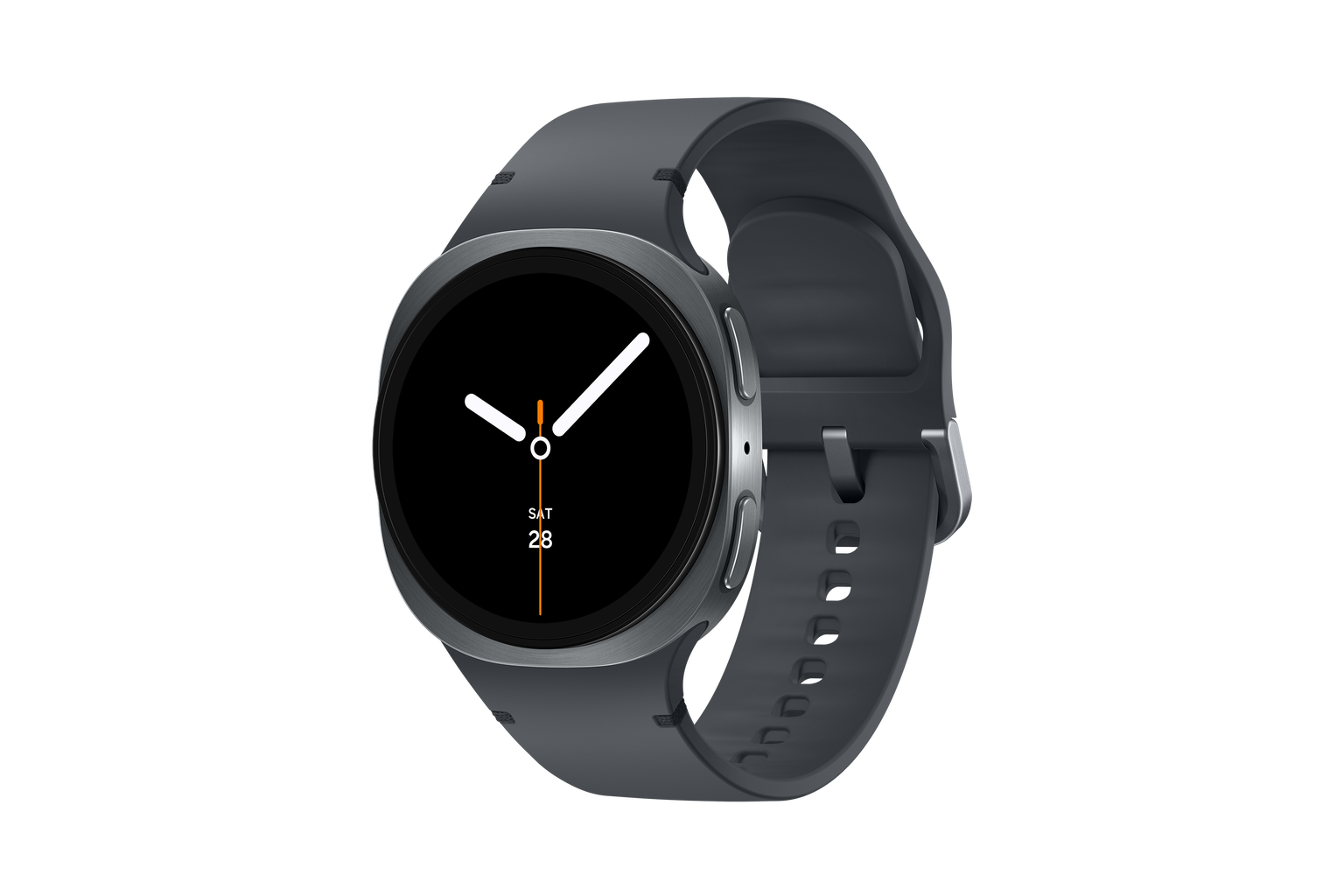 Išmanusis laikrodis Samsung Galaxy Watch 8, 40mm, tamsiai pilka-0