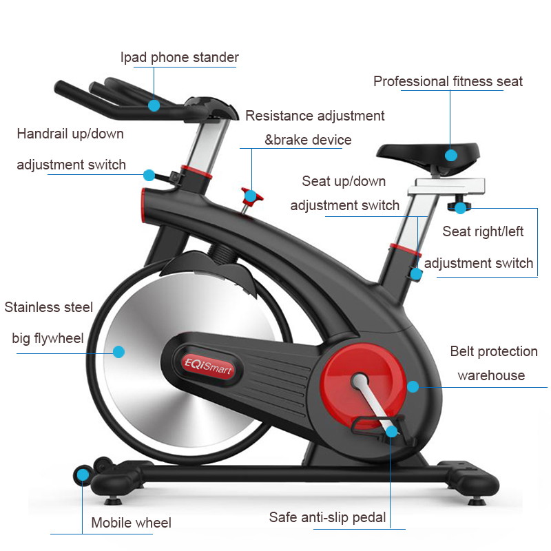 Dviratis treniruoklis EQi Smart S200 - 5