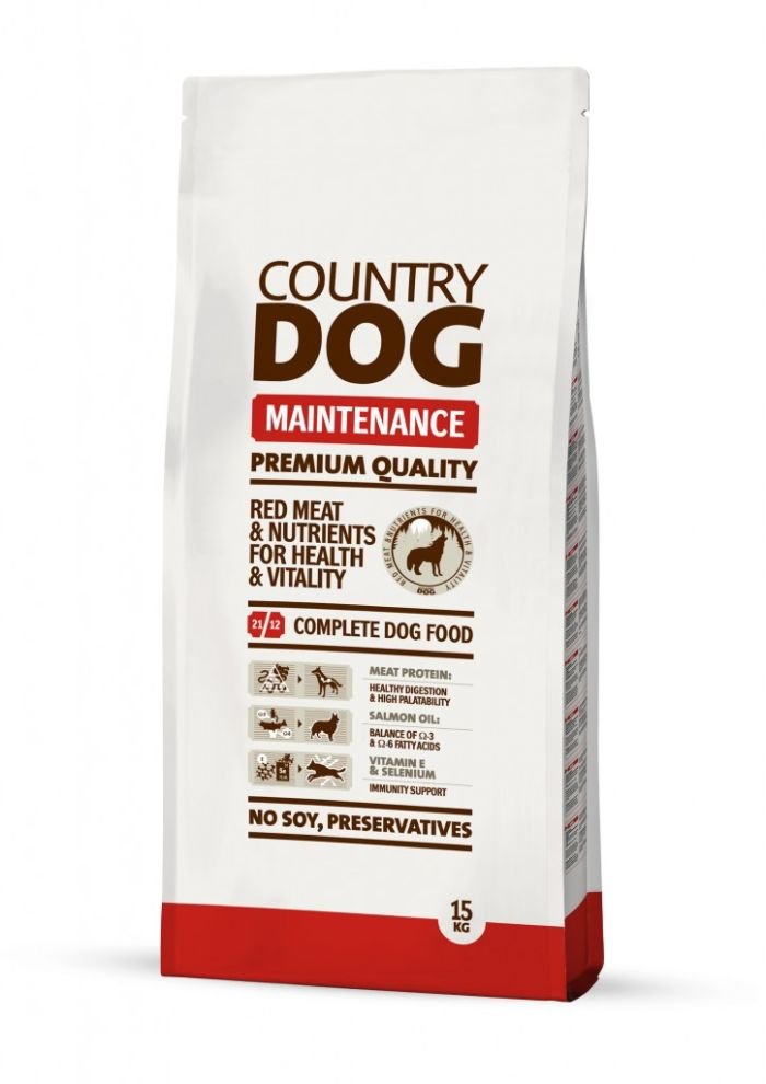 Sausas šunų ėdalas COUNTRY DOG Maintenance, 15 kg