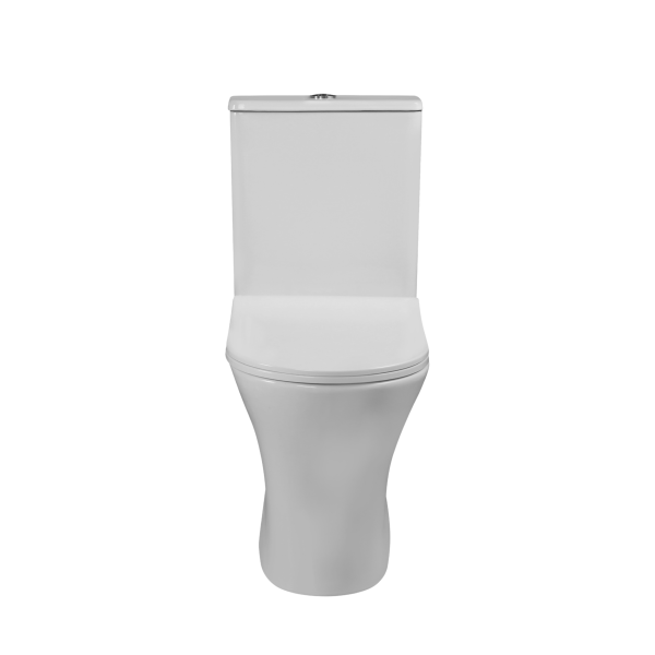 Unitazo komplektas INVENA SIROS, rimless, su S/C dangčiu, 4/6 l-1