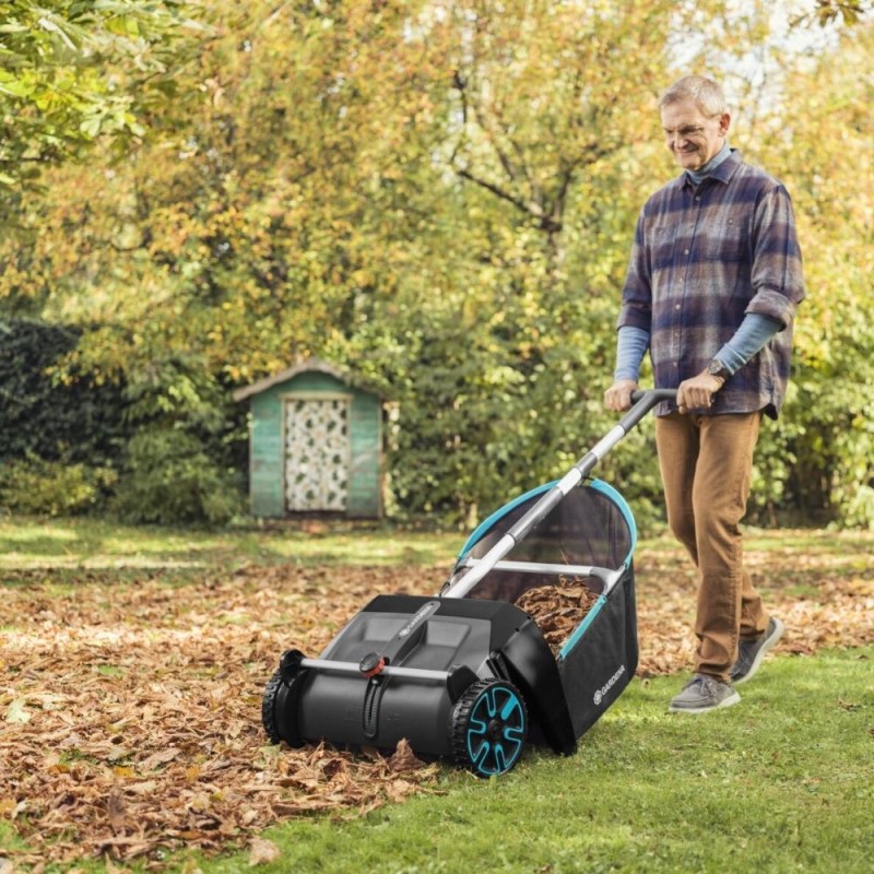 Lapų ir žolės rinktuvas GARDENA, surinkimo talpa 30 l, komplekte darbo pirštinės - 3