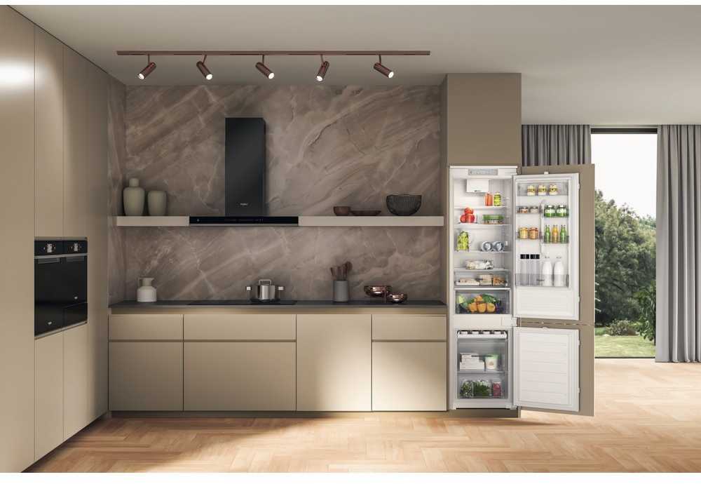 Įmontuojamas šaldytuvas su šaldikliu WHIRLPOOL WHC20D023B1 SF, 193,5 cm - 6