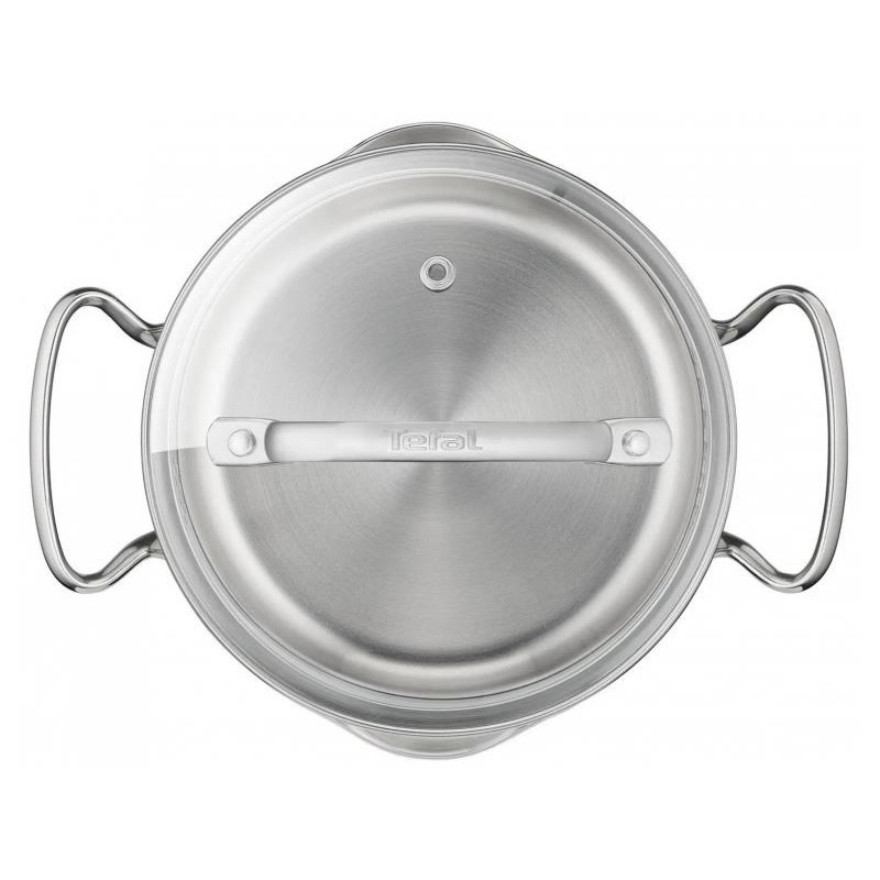Nerūdijančio plieno puodas TEFAL DUETTO PLUS, su dangčiu, 20 cm - 4