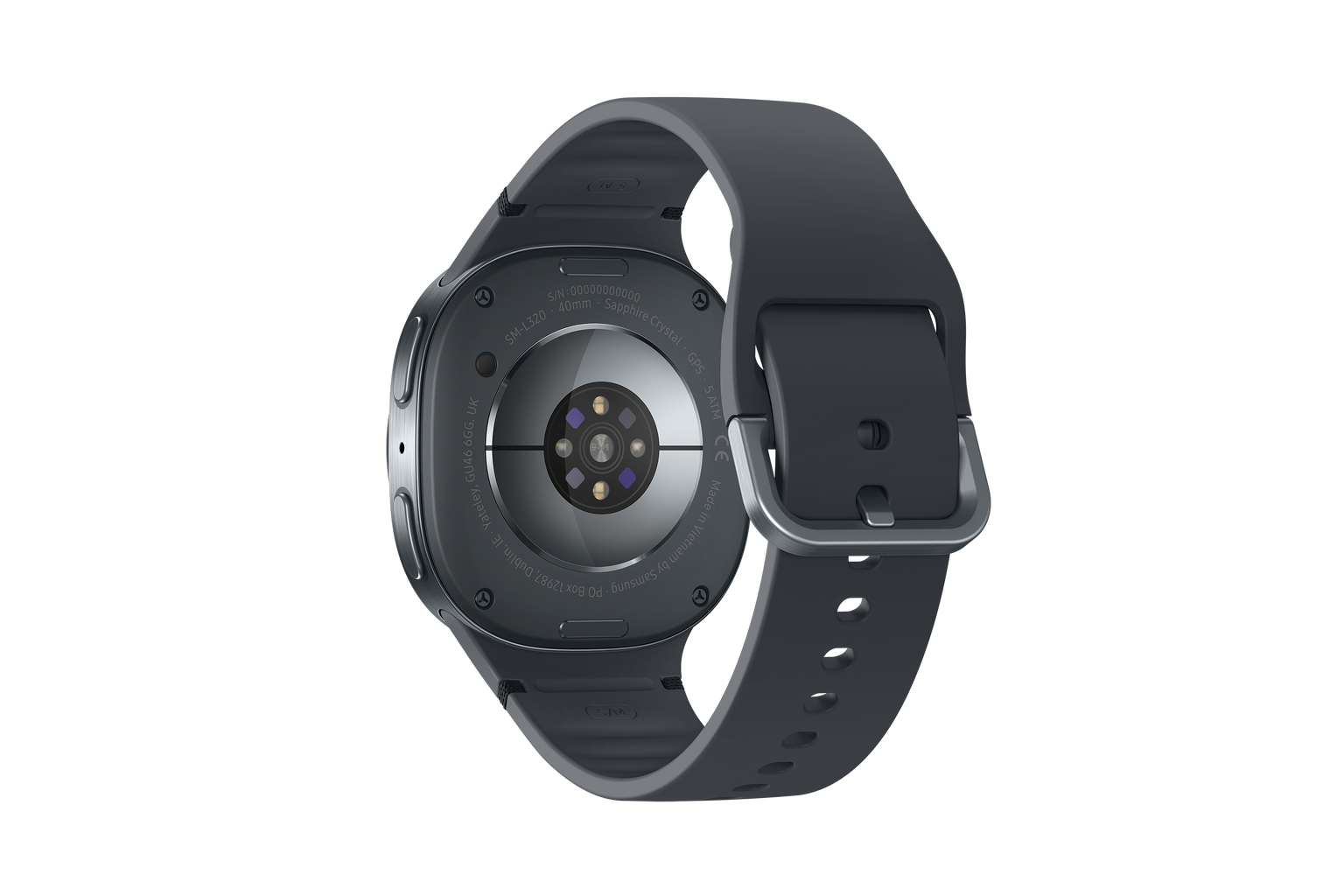 Išmanusis laikrodis Samsung Galaxy Watch 8, 40mm, tamsiai pilka - 4