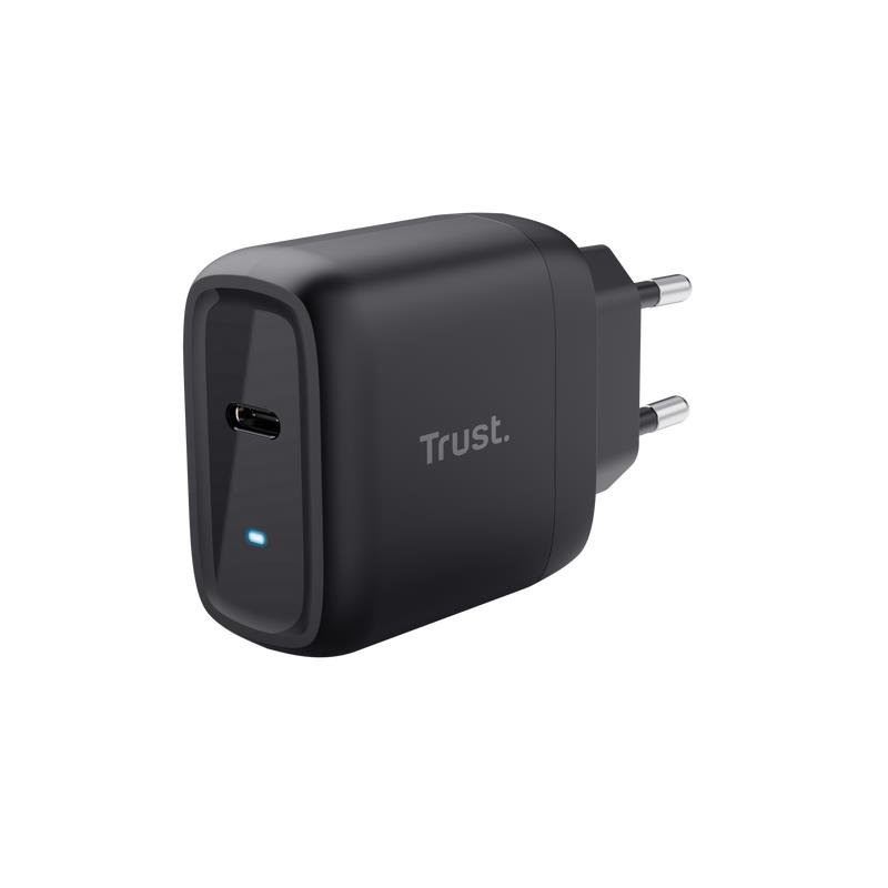 Telefono įkroviklis Trust Maxo, USB-C, juoda, 45 W-0