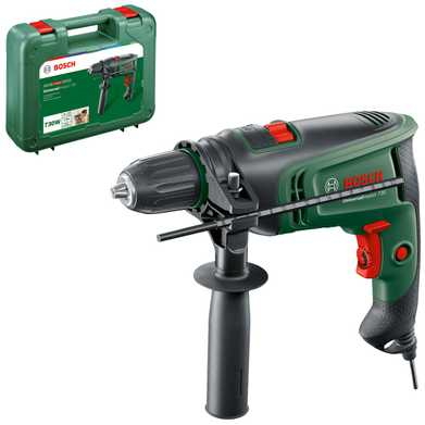 Elektrinis smūginis gręžtuvas BOSCH UniversalImpact 730, 730W, 3200/min