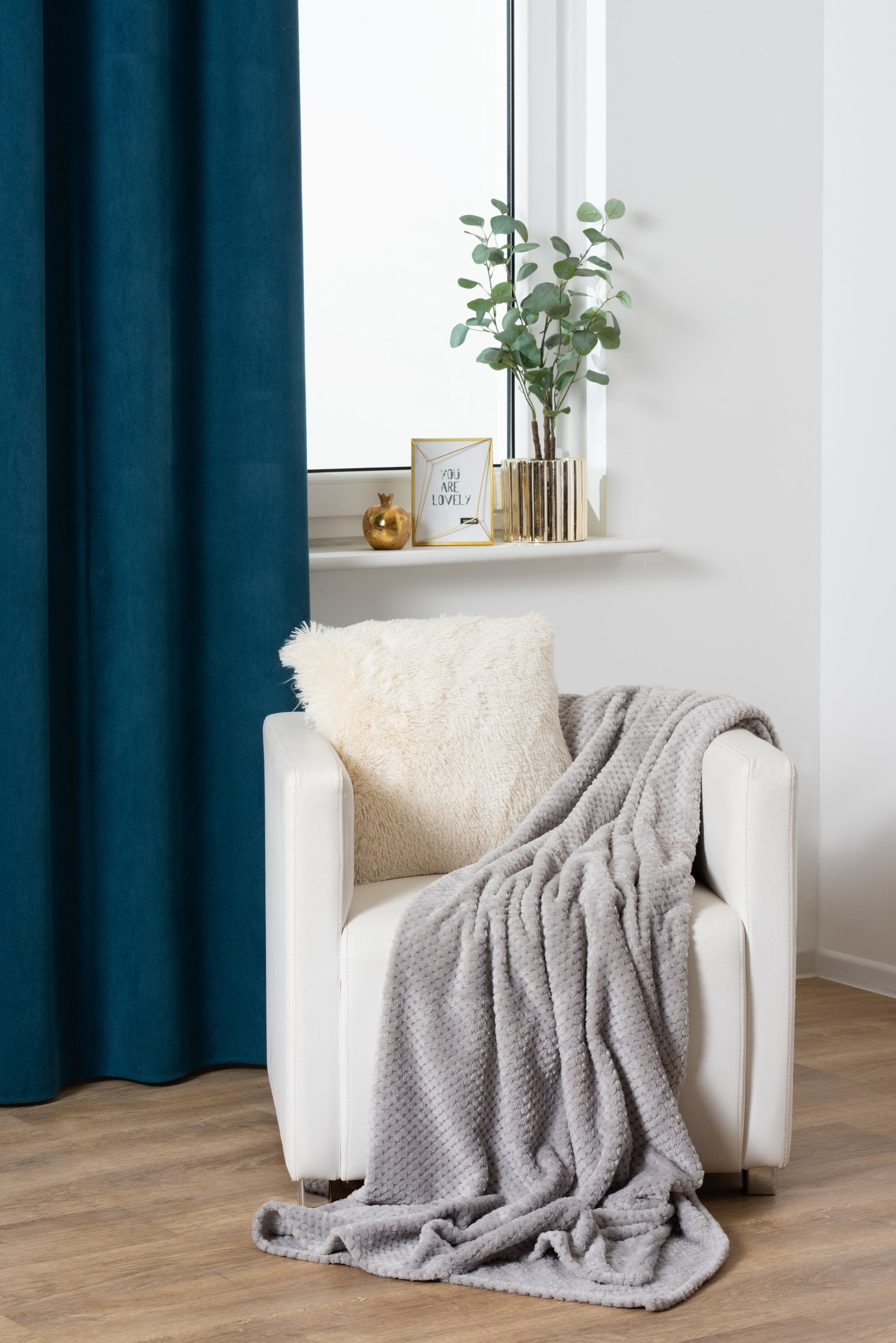 Pledas SPLENDID MANA LIGHT GREY, 150 x 200 cm, 100% poliesterio-0